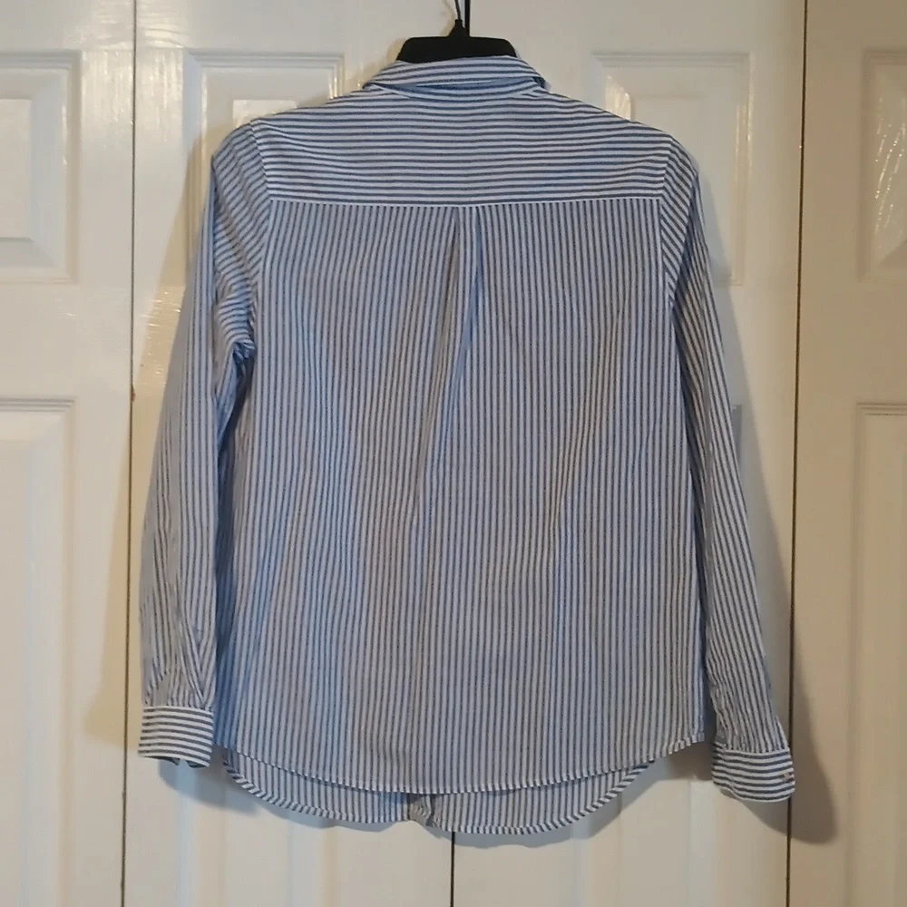 Scotch and Soda Striped Button Down Shirt - Picture 4 of 8
